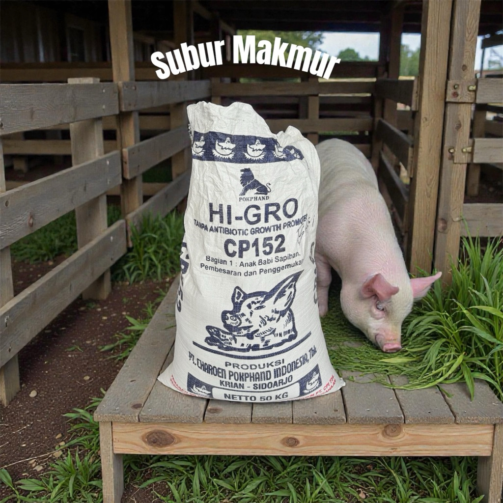 PAKAN BABI CP 152 / PAKAN BABI / KOSENTRAT BABI
