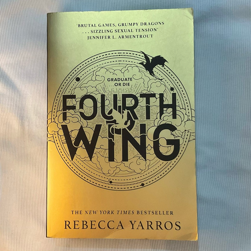 Fourth Wing by Rebecca Yarros | PB | PRELOVED | The Empyrean Book 1 | English