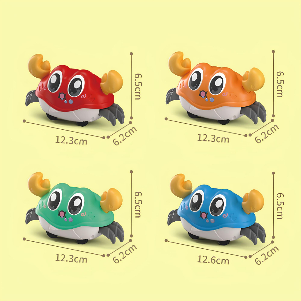 Mainan Anak Crawling Crab / Mainan Kepiting Berjalan / Mainan Walking Crab
