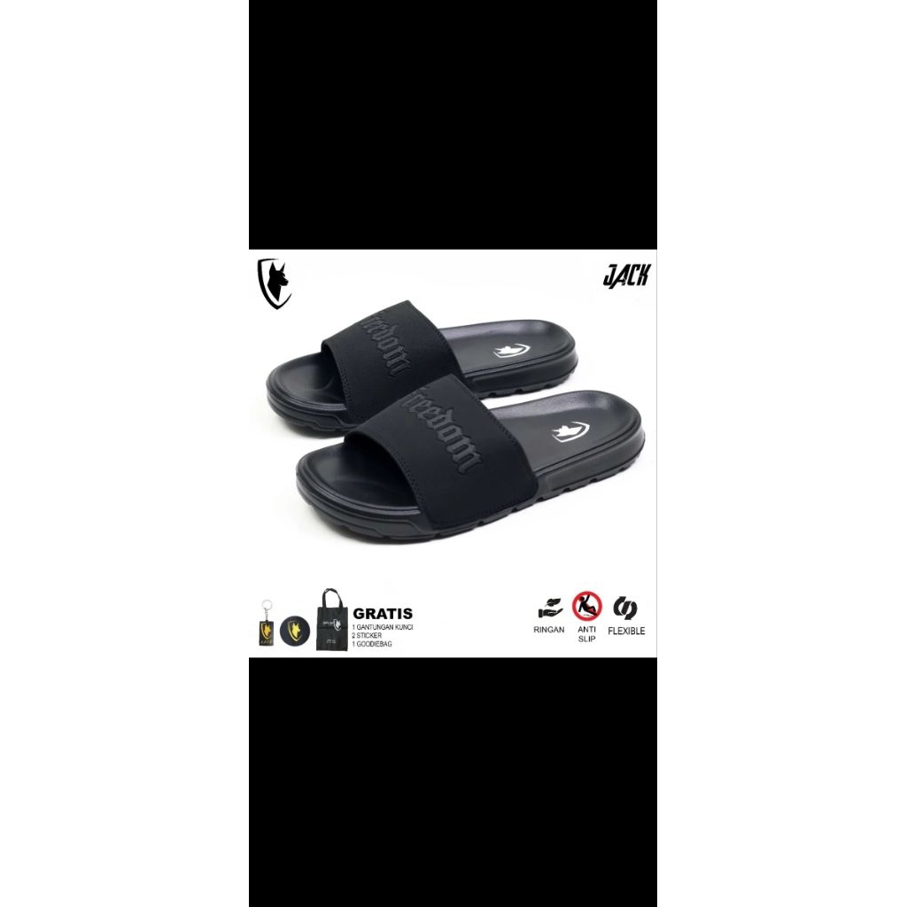 JACK IDN Sendal slide peria sendal slof Flip Flop