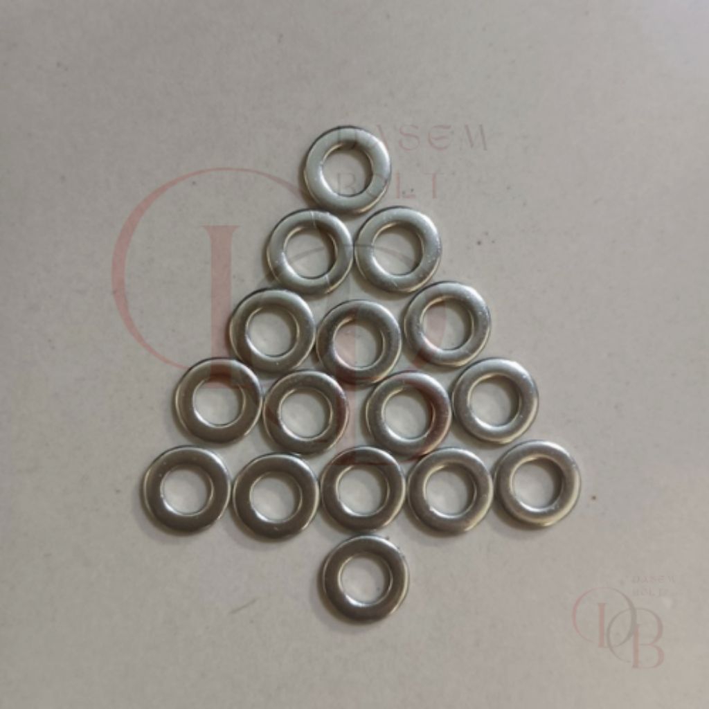 Ring Plat 304 M6 Stainless SUS304 SS 304 Anti Karat