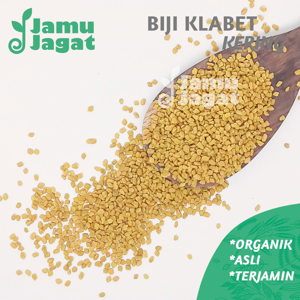 Biji Klabet 250gr Organik Fenugreek Grade A