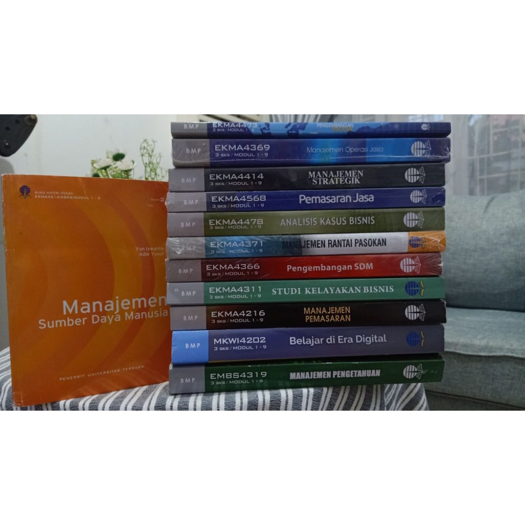 Buku Materi Pokok Sumber Daya Manusia | Manajemen SDM UT | BMP EKMA4214 UT