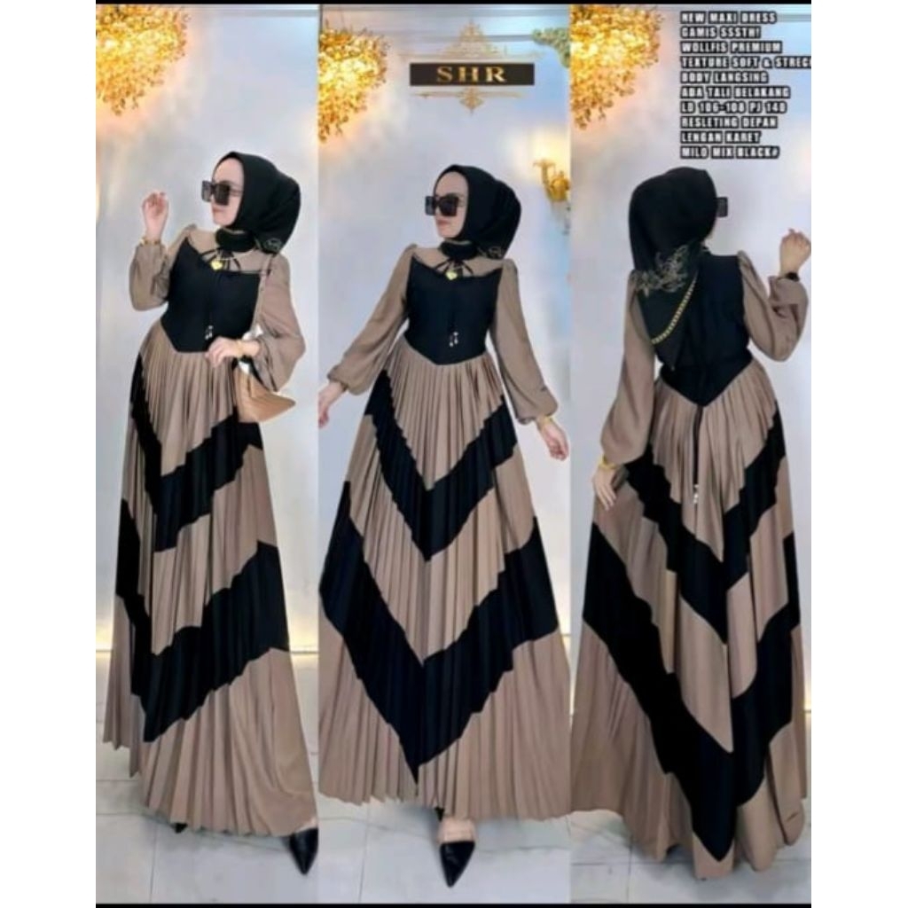 SHR MAXI DRESS GAMIS ASTORE WOLFIS