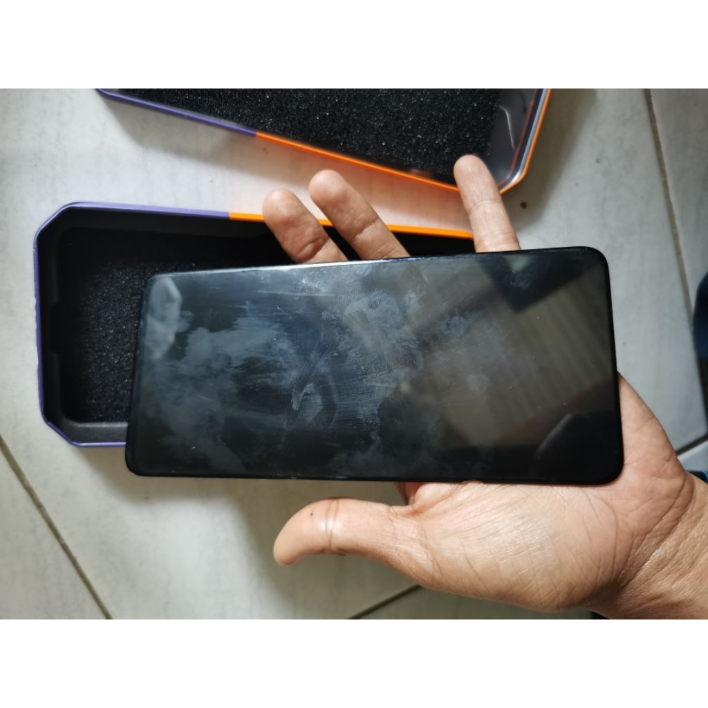 Lcd samsung a80 ori copotan