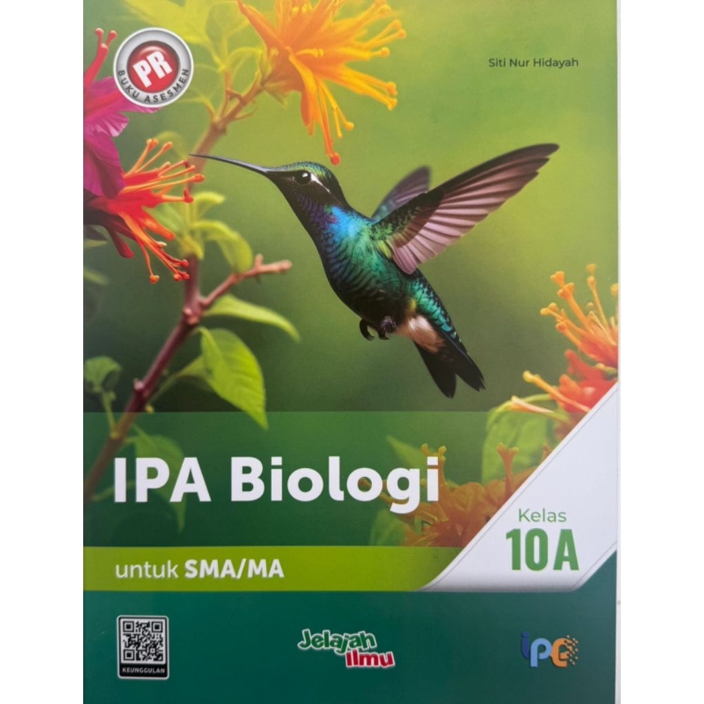 Buku PR /LKS biologi kelas 10A, 10 semester 1 (Kurikulum Merdeka), Intan Pariwara.