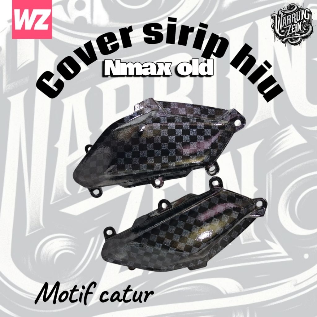 carbon sirip belakang nmax old 2016-2019