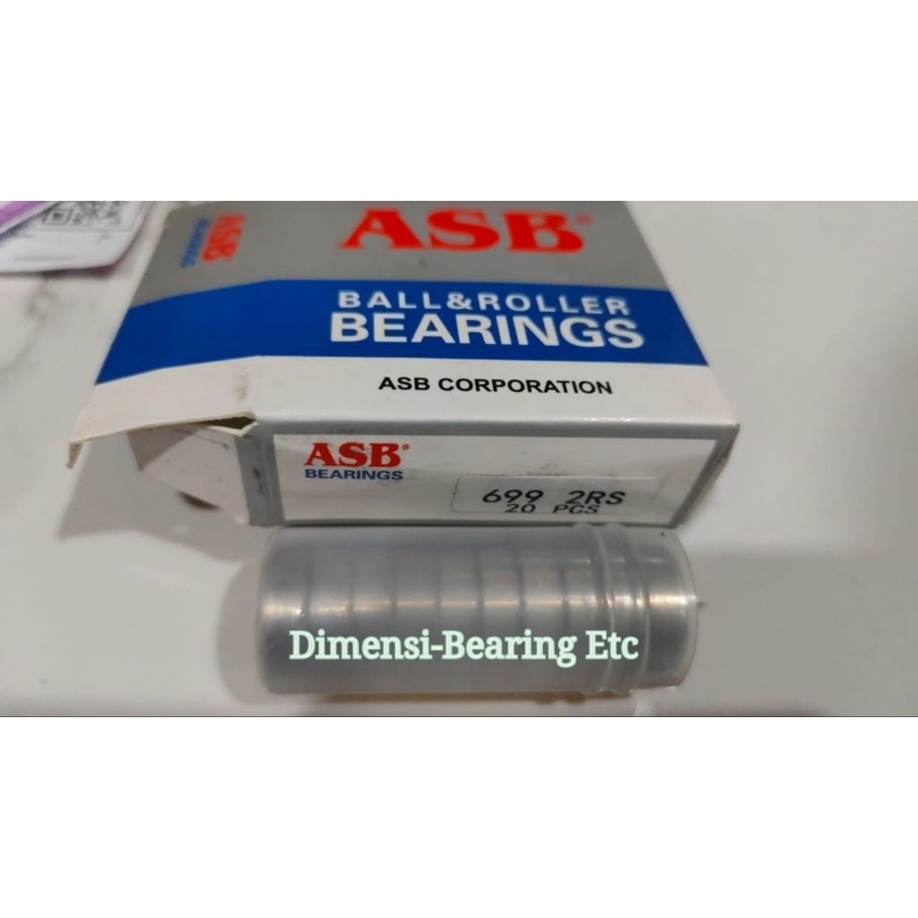 699 2RS ASB MINIATURE BEARING