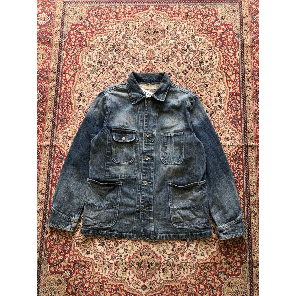 Globalwork chore work jacket  Vintage denim chore jacket H795