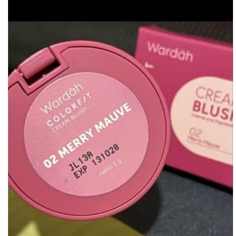blush on Wardah colorfit