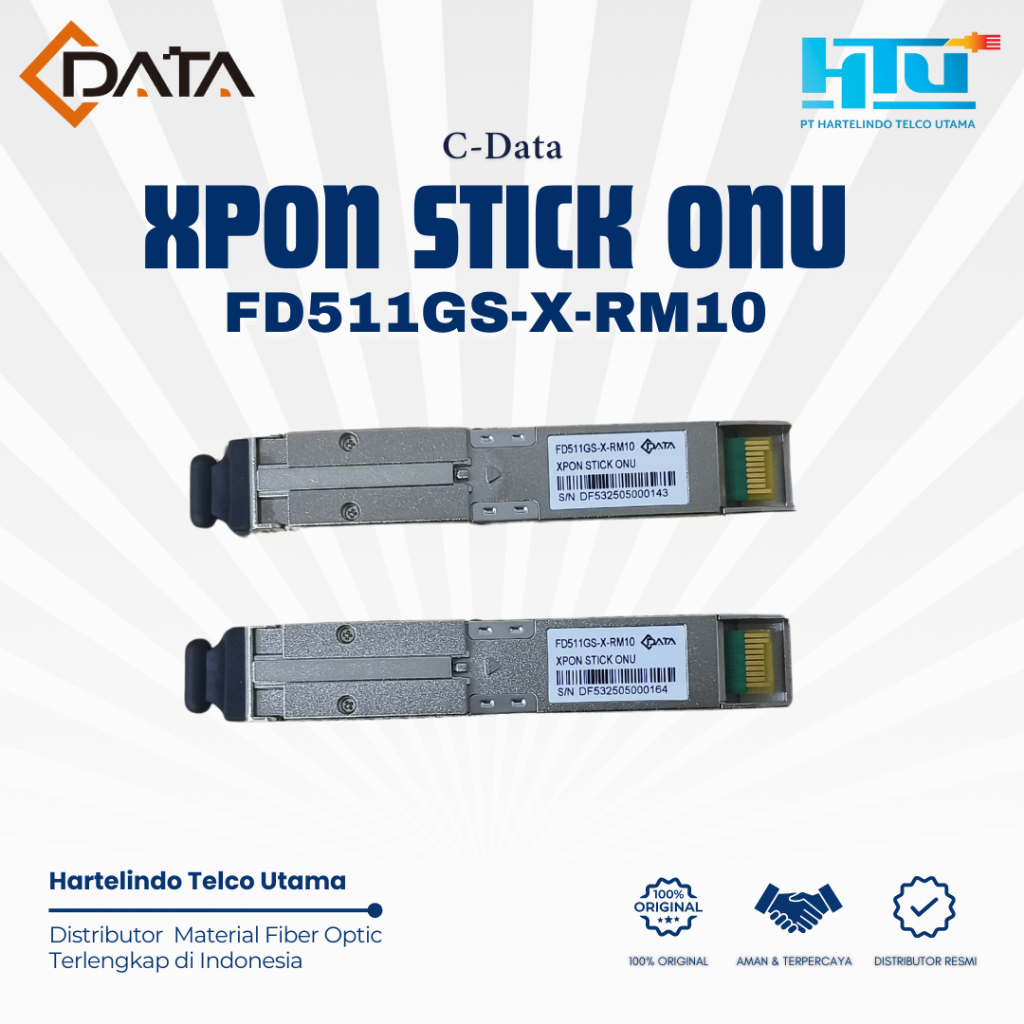 C-DATA SFP FD511GS-X-RM10 1GE XPON STICK ONU STICK ONU TRANSCEIVER XPON ONU STICK CDATA