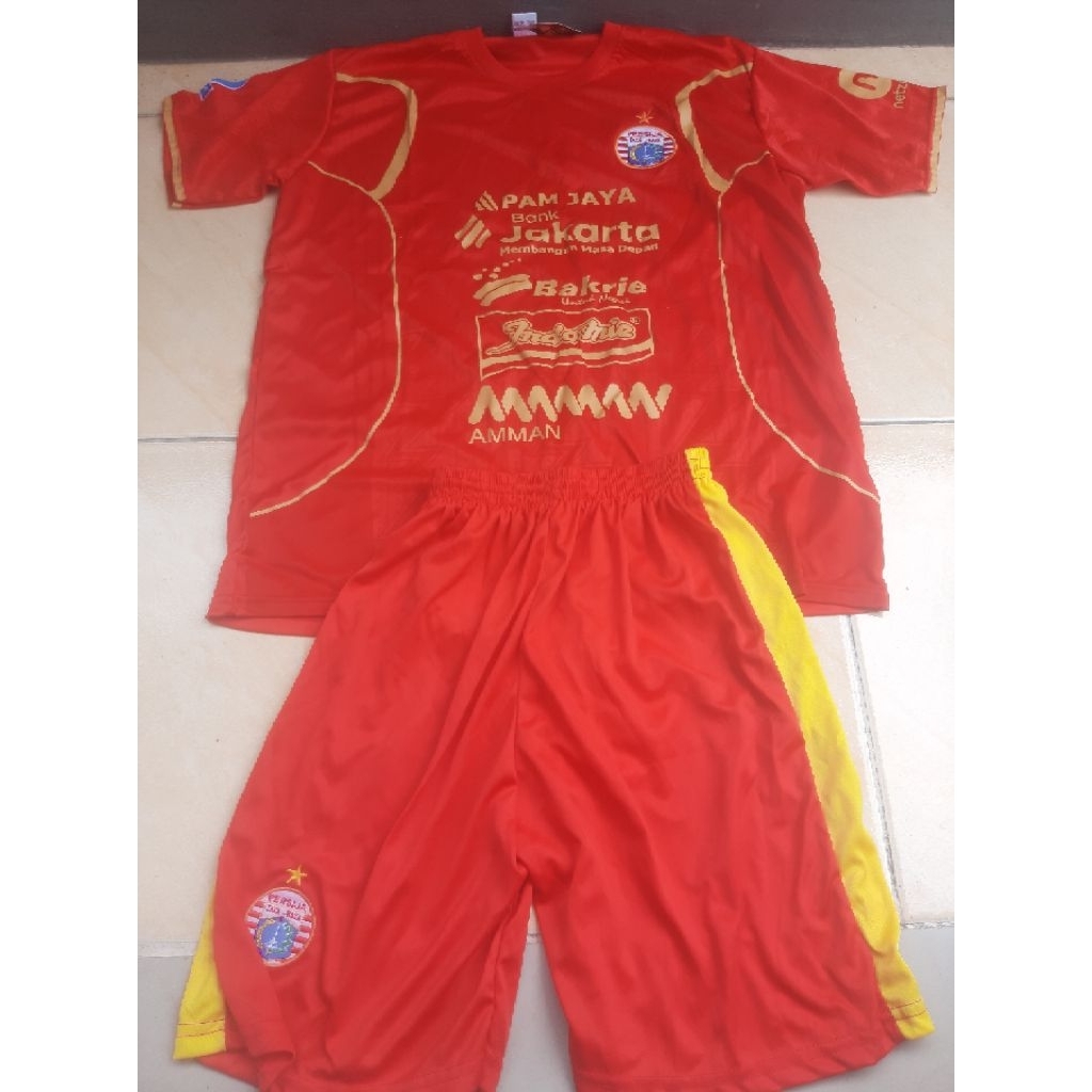 setelan bola persija dewasa terbaru 2025 26 jersey persija futsal olahraga