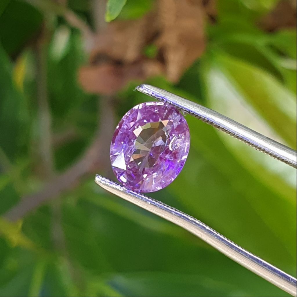 Natural Color Change Sapphire Srilanka 2.53 crt