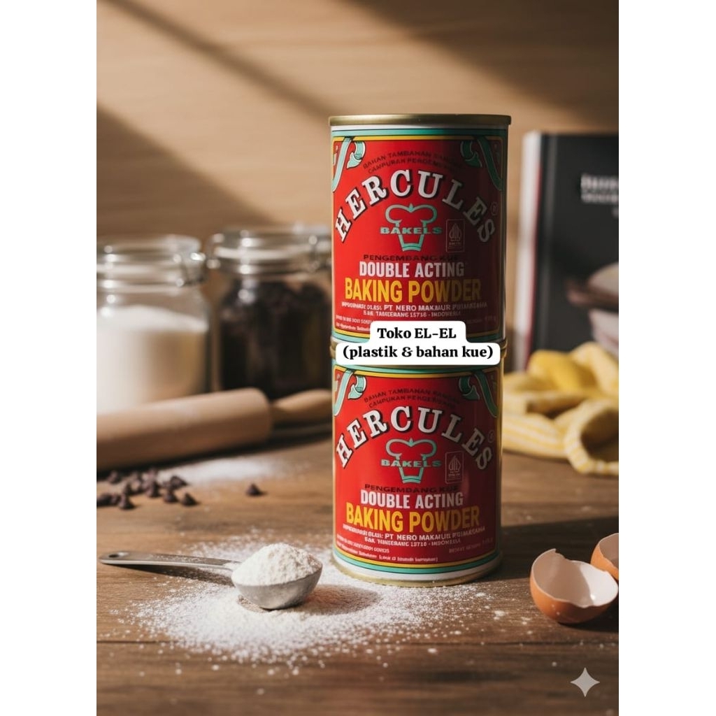 Baking Powder Hercules Double Acting / Baking Powder / Baking Powder Double Acting / Pengembang Kue