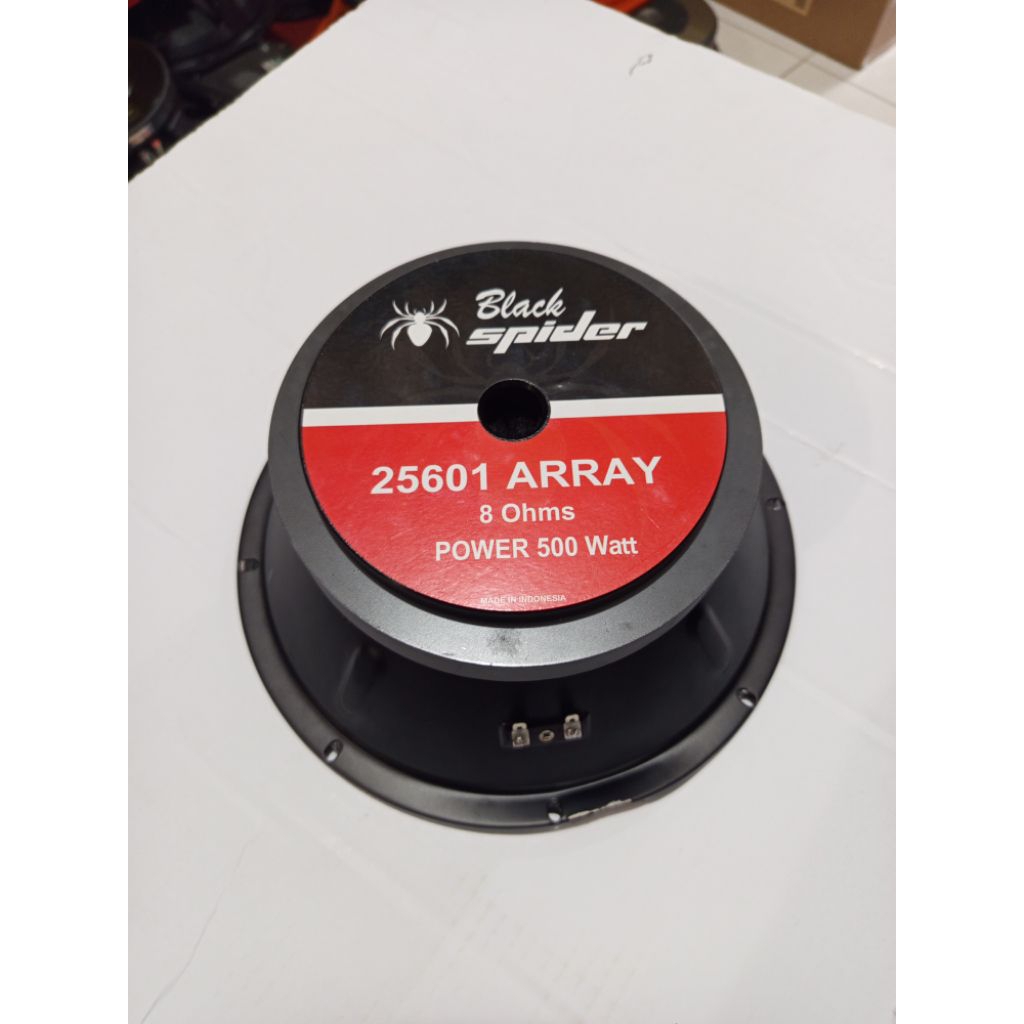 Speaker Vacum 10 inch BLACK SPIDER 25601