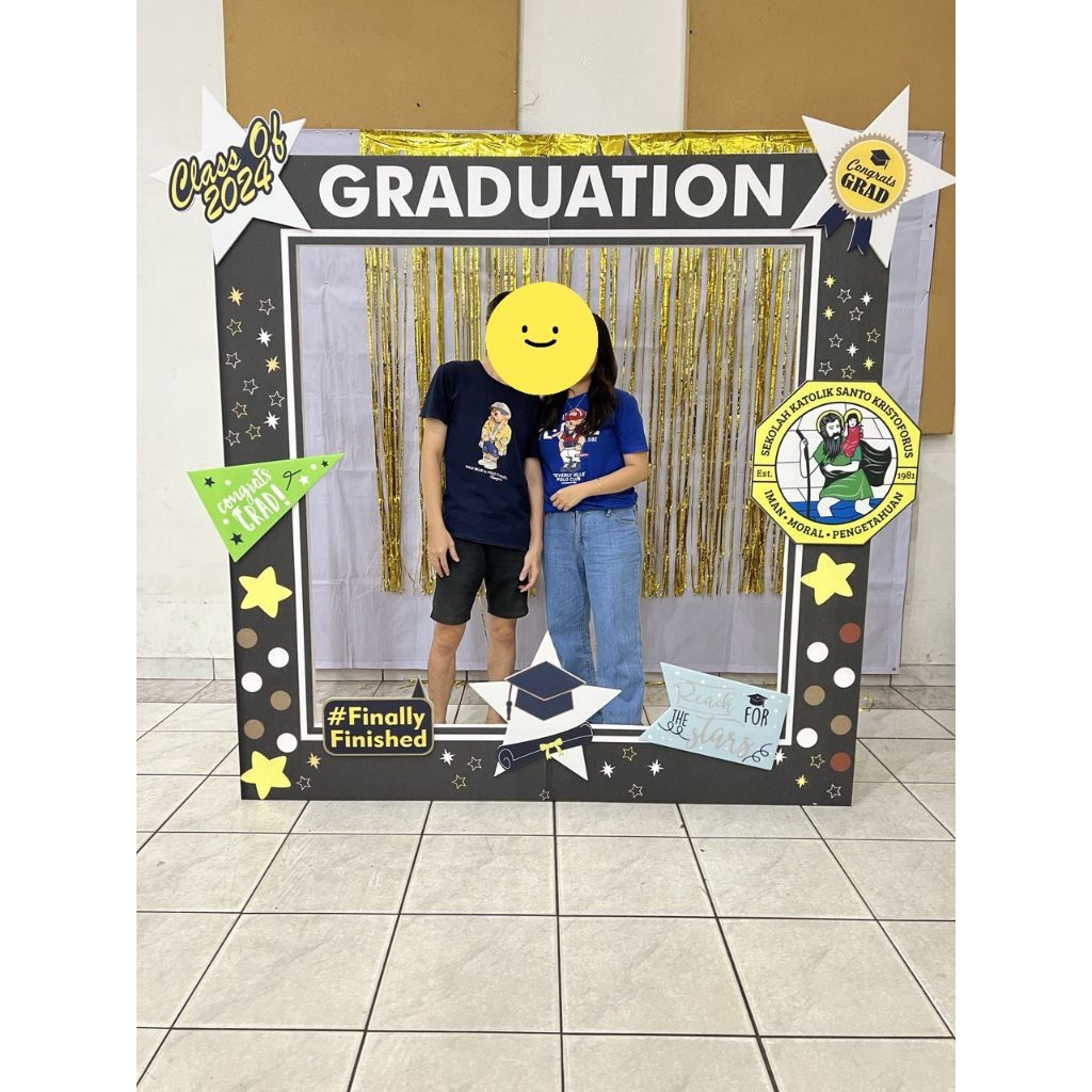 CUSTOME PHOTOBOOTH GRADUATION / RAMADHAN IDUL FITRI / IMLEK CNY / CHINESE NEW YEAR / DEKORASI ULANG 