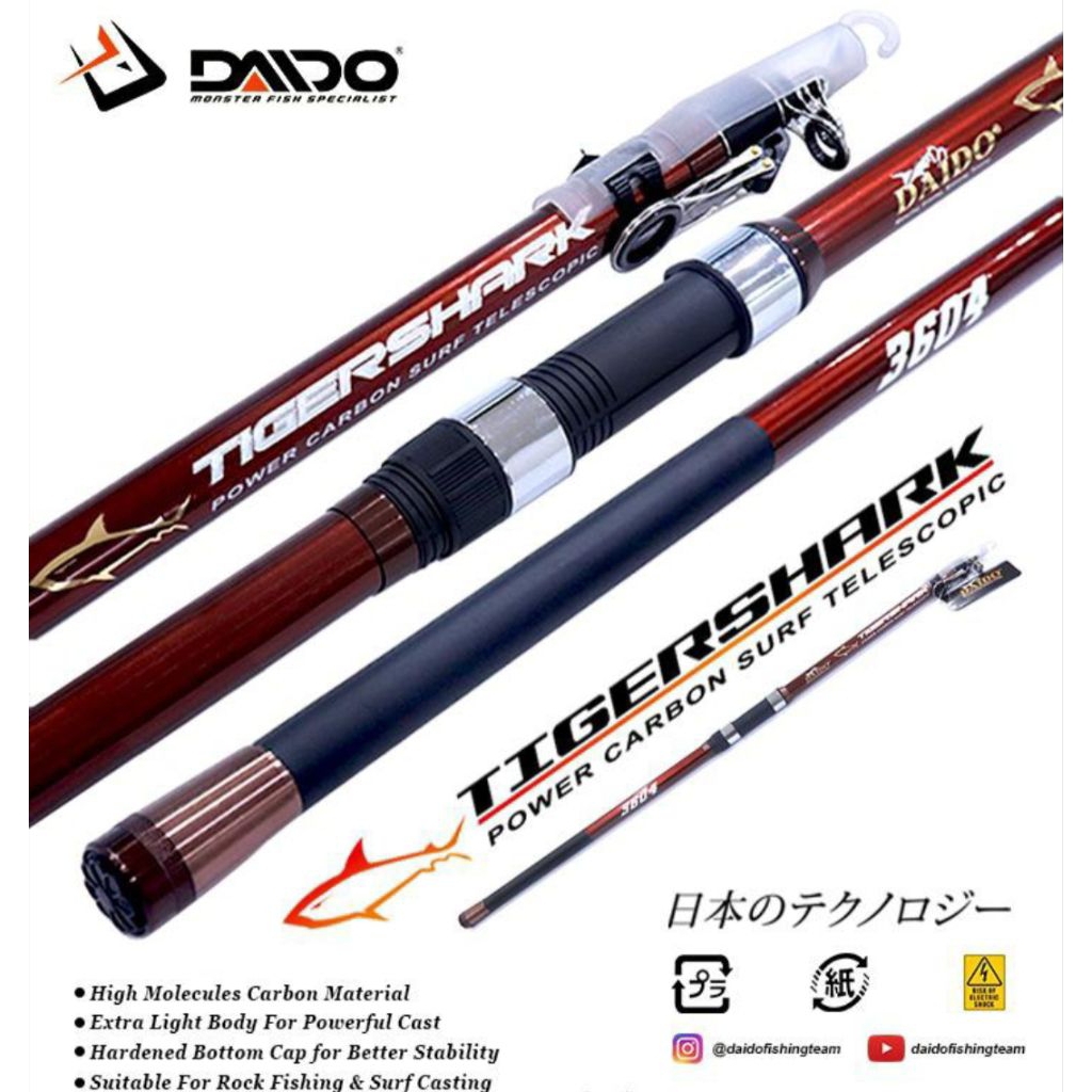 JORAN PANCING SURF DAIDO TIGER SHARK POWER CARBON