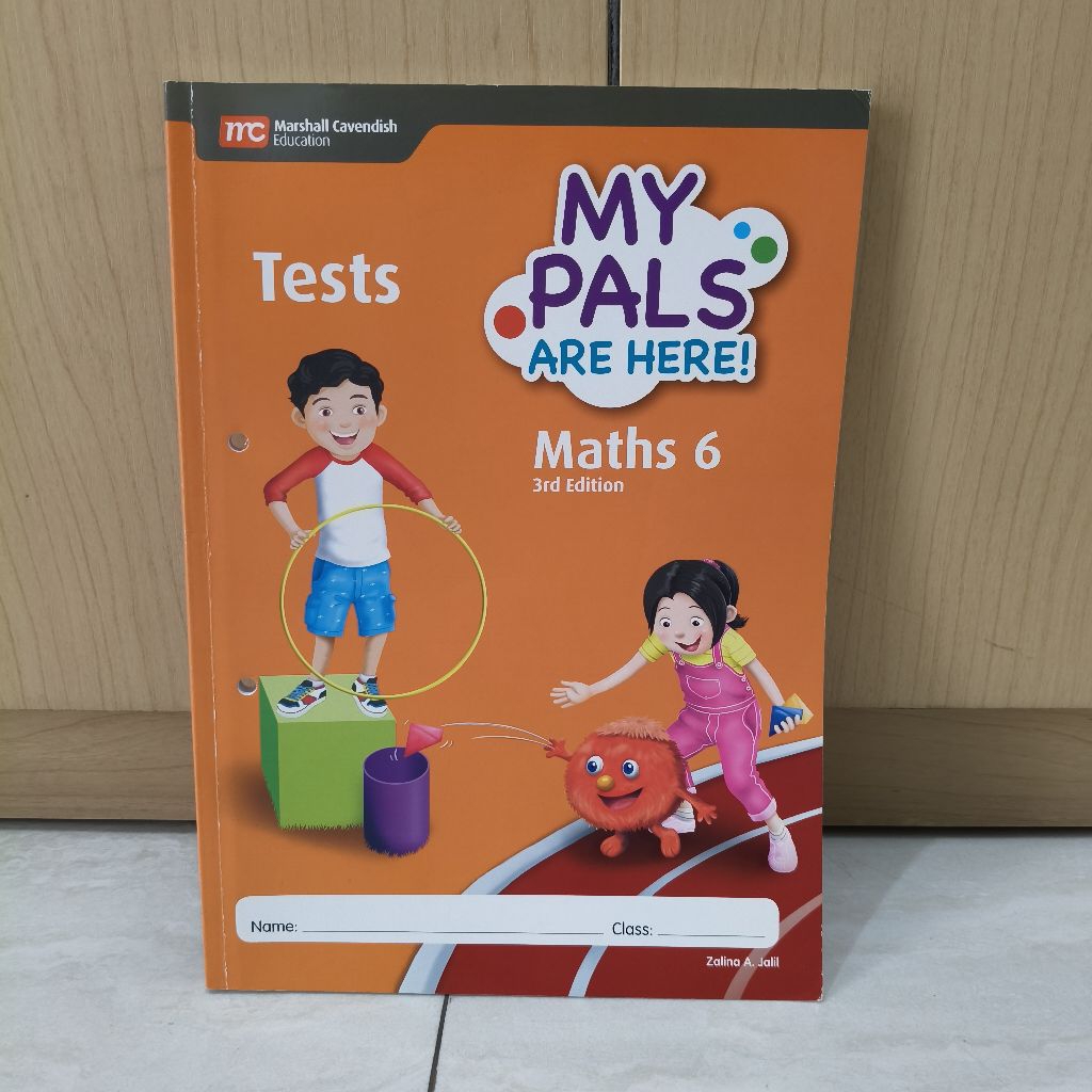 Buku Preloved My Pals Maths Tests 6