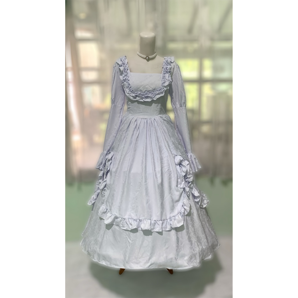 sewa gaun cottagecore | gaun noni belanda