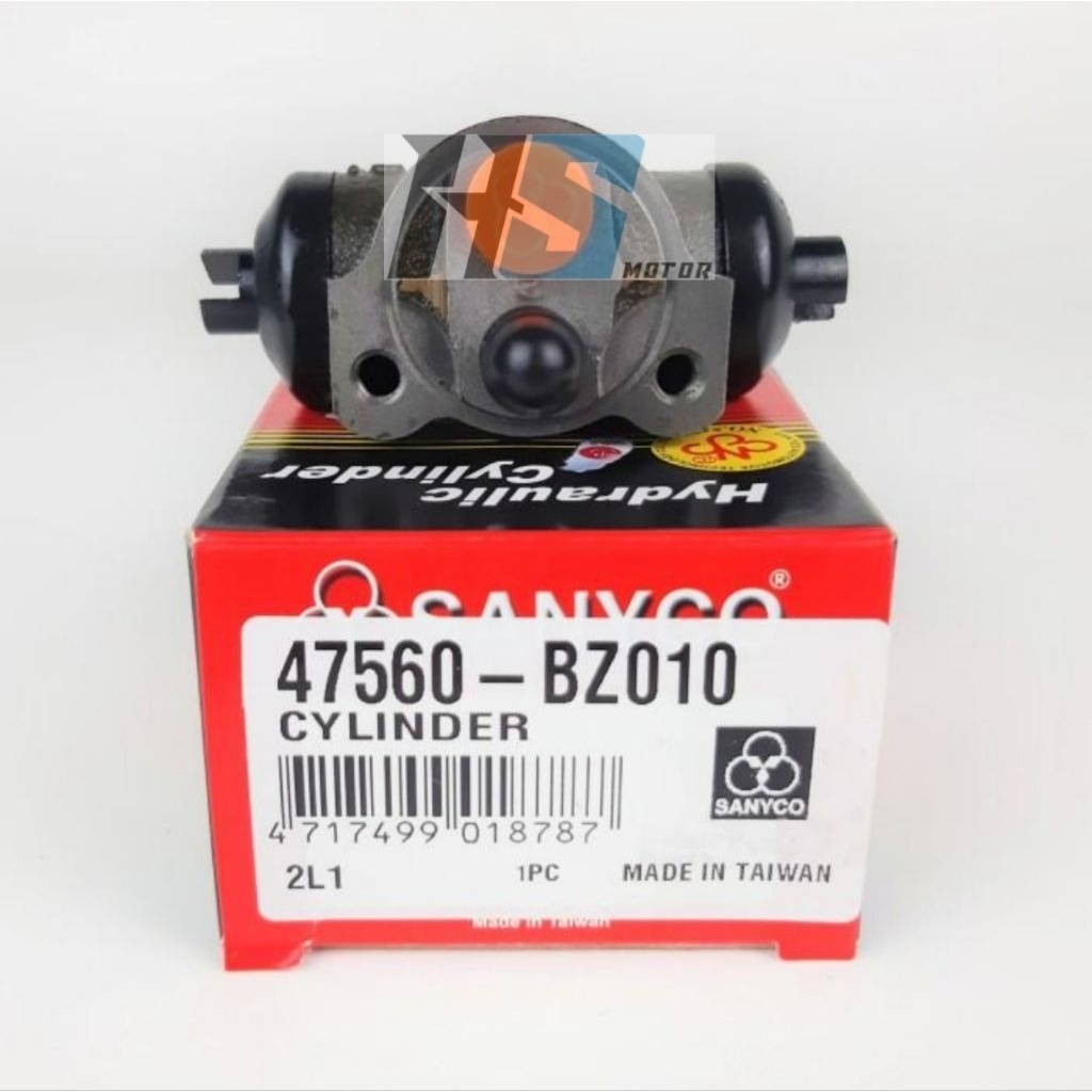 WHEEL CYLINDER BLOK MASTER REM BELAKANG KIRI LH MOBIL AVANZA XENIA VELOZ ALL NEW AVANZA ALL NEW XENI