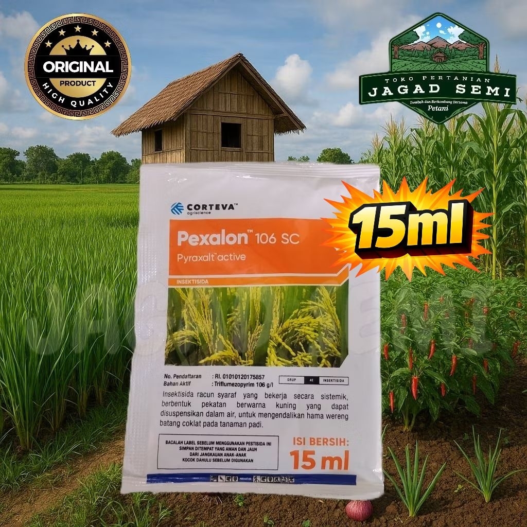 ORIGINAL  15ml INSEKTISIDA PEXALON SACHET OBAT WERENG PALING AMPUH
