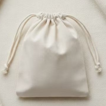 Pouch Serut Canvas Polos - Drawstring Pouch Mini