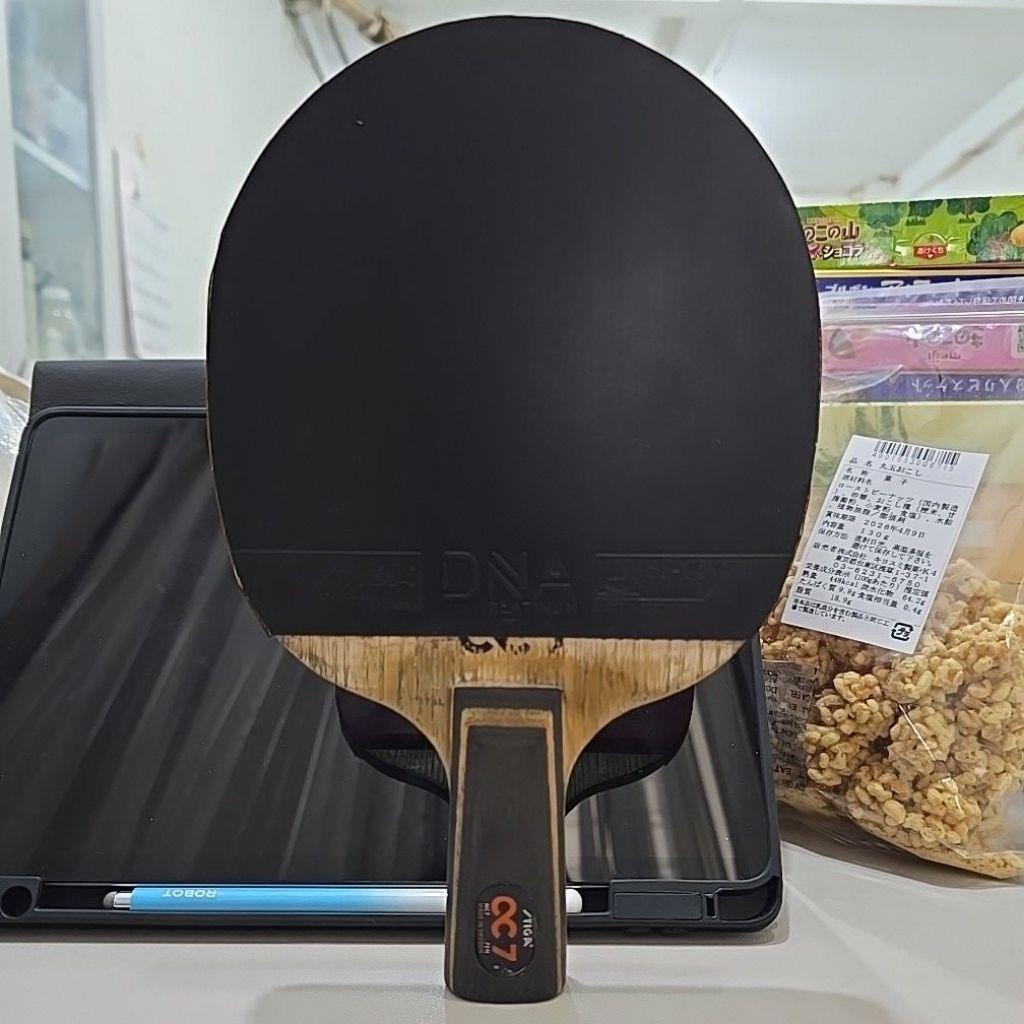 BET PINGPONG TENIS MEJA PENHOLDER STIGA CC7 NCT PEN MADE IN SWEDEN TENERGY 05 FX 2.1 STIGA DNA PLATI