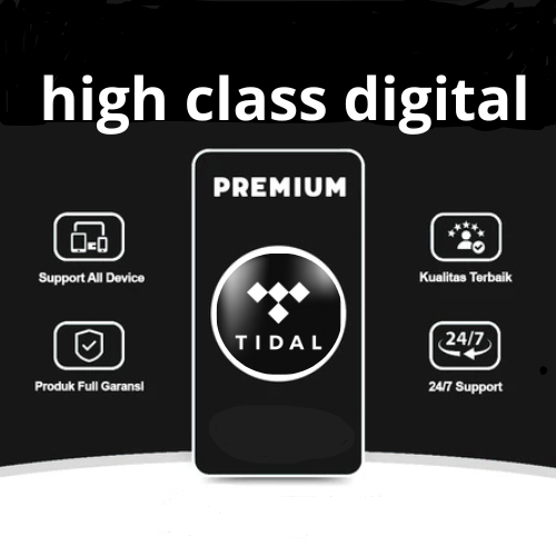 Tidal 1 Bulan  Premium Kualitas Suara Tinggi