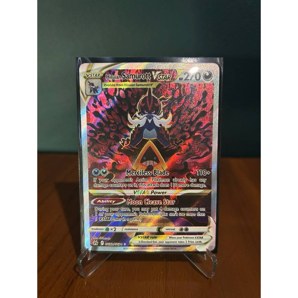Kartu Pokemon SAMUROTT Vstar ENGLISH