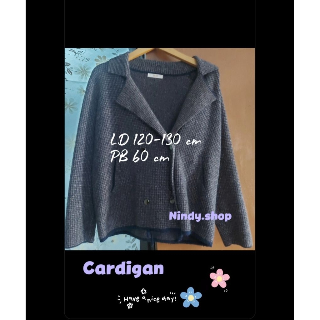 PL Cardigan Wanita Rajut Luxury Jumbo