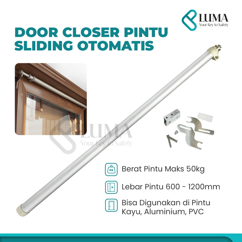Door Closer Pintu Sliding Otomatis / Penutup Pintu Geser Otomatis
