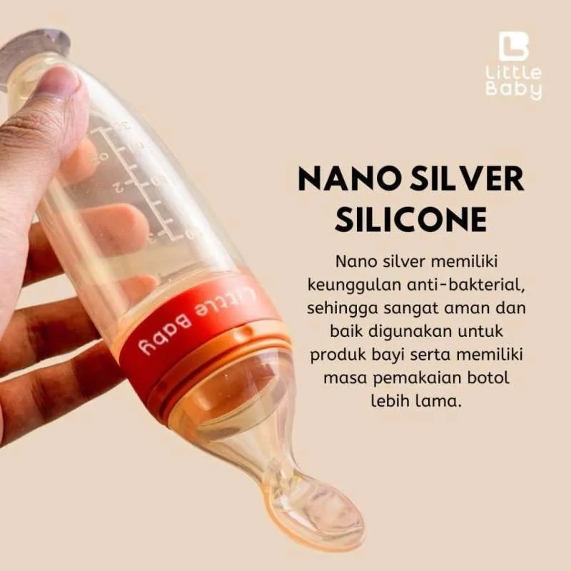 Little Baby Premium Nano Silver Feeding Bottle