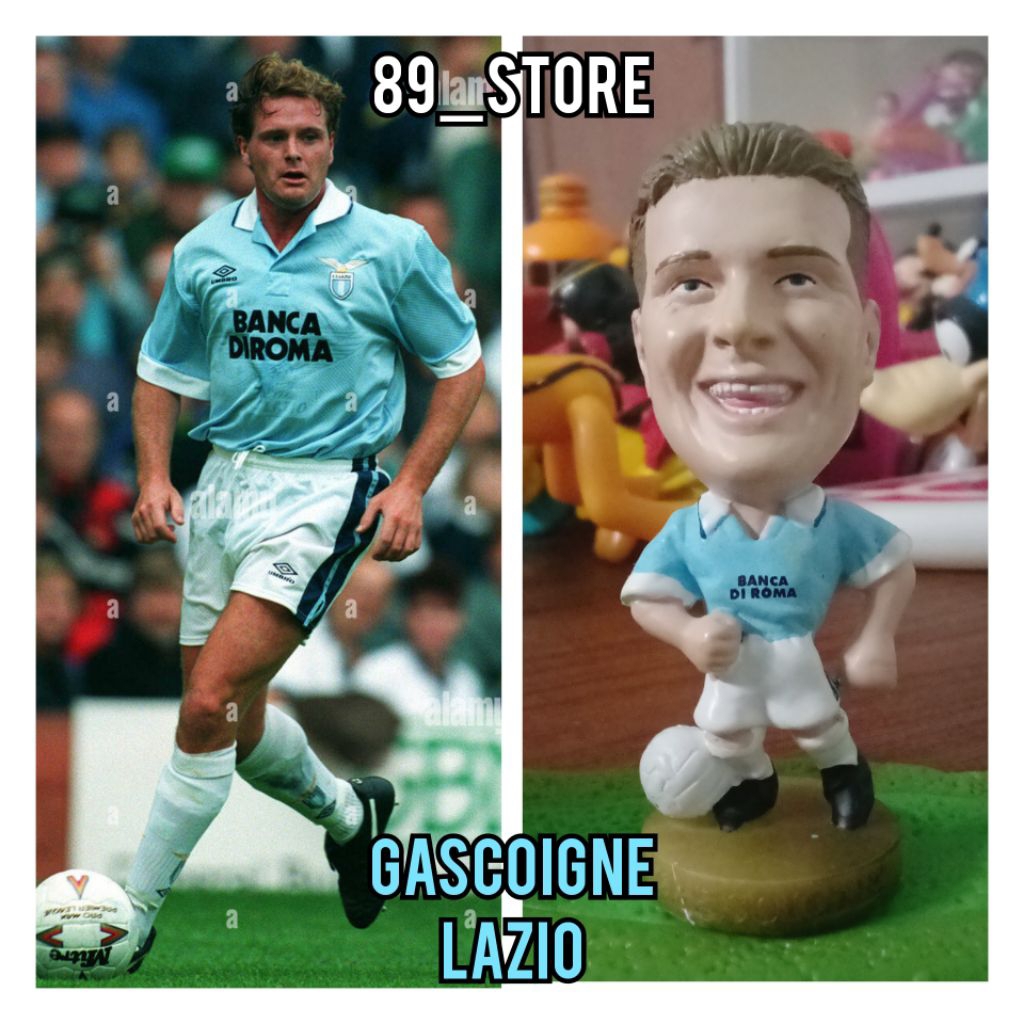 Figure Soccer Prostars Gascoigne Lazio