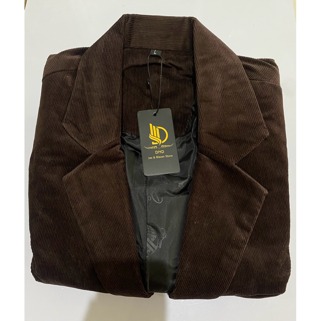 Jas Pria Corduroy Elegan / Jas Casual Pria Bahan Koduroy Slimfit Keren