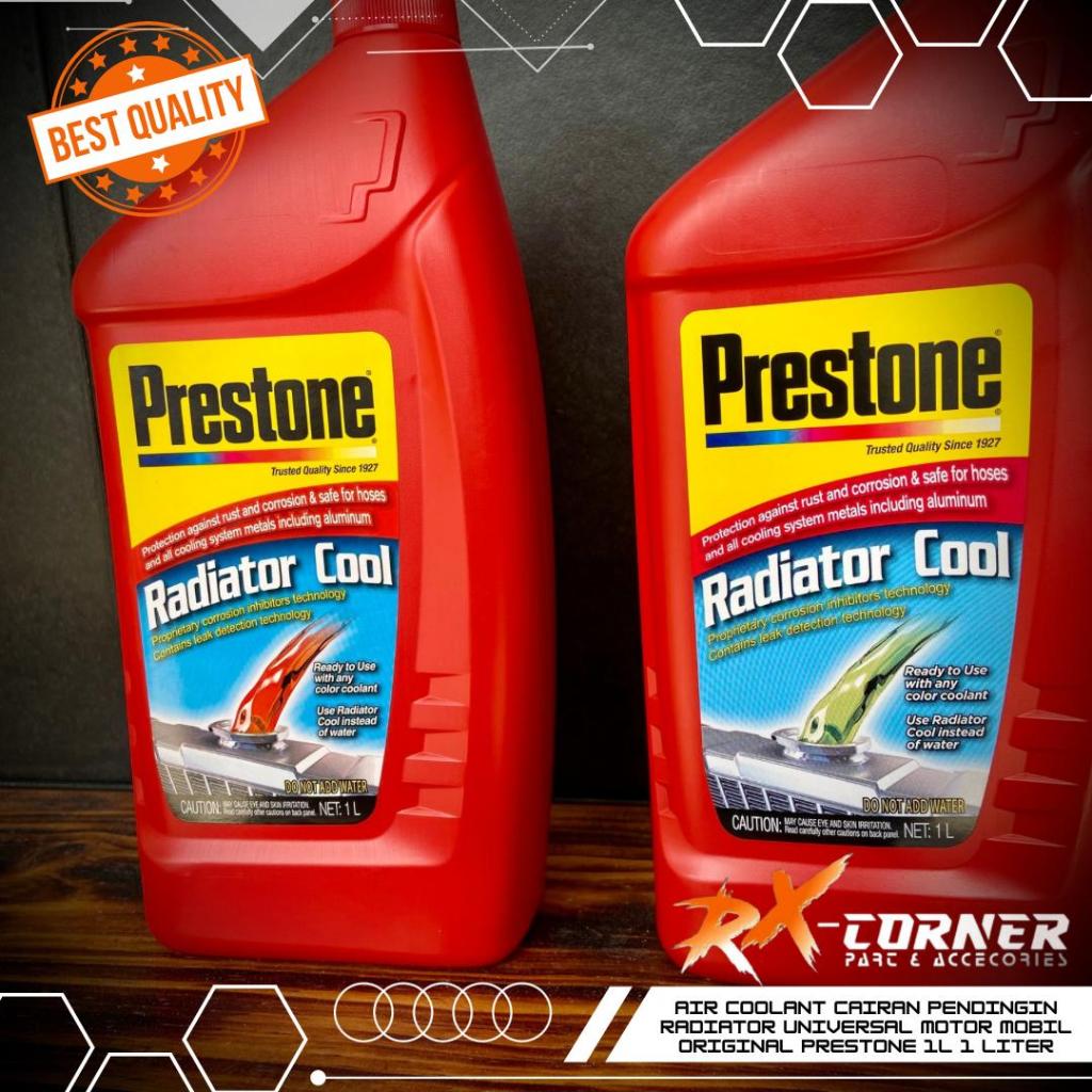 Prestone radiator coolant 1 liter / air radiator coolant 1 liter / air radiator mobil motor