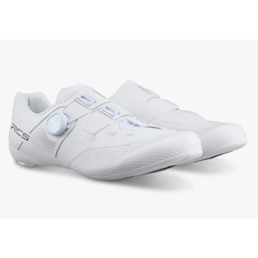 SEPATU SEPEDA SHOES SHIMANO RC503E WHITE & BLACK RC503 WIDE RC5 SHIMANO CLEAT SHOES