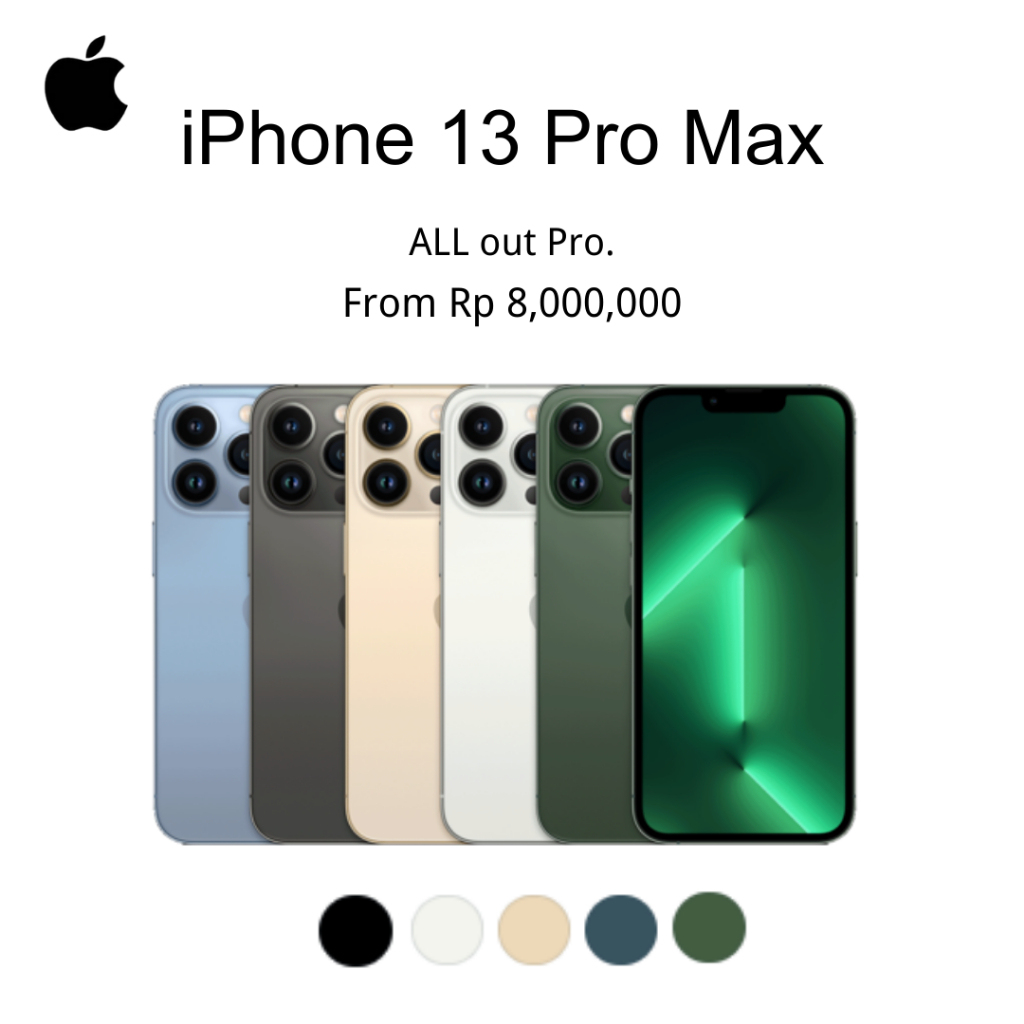 13 Pro Max ex iBox Beacukai IMEI Permanen Garansi 12 Bln 100% Ori Second iPhone FULLSET 128GB 256GB-