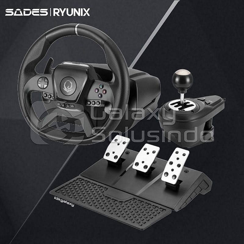 SADES RYUNIX Kaiju XR1 Force Feedback Racing Wheel