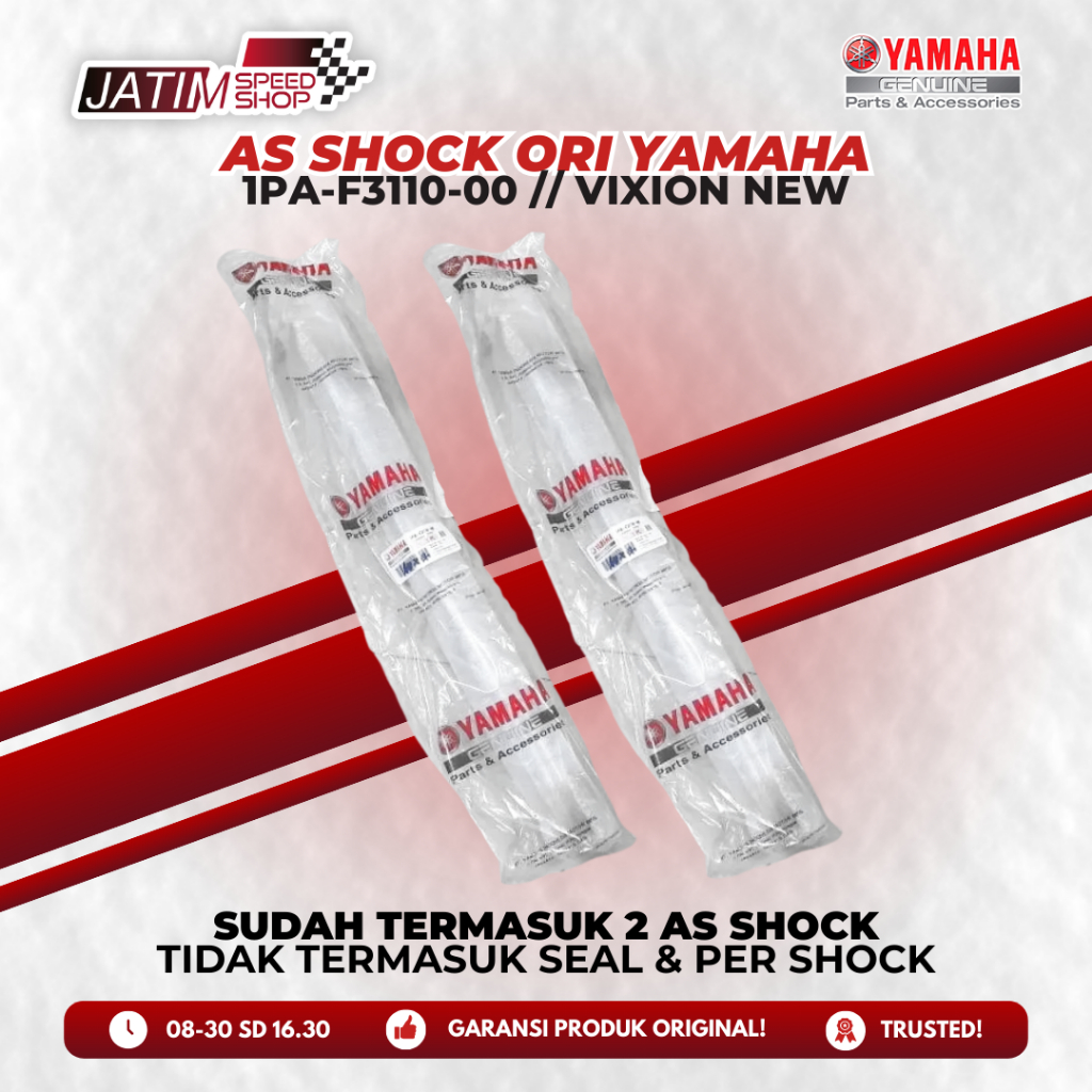 1PA-F3110-00 | Yamaha Genuine Parts YGP Set As Shock Depan Suling Sok Bambu Untuk Vixion New Origina