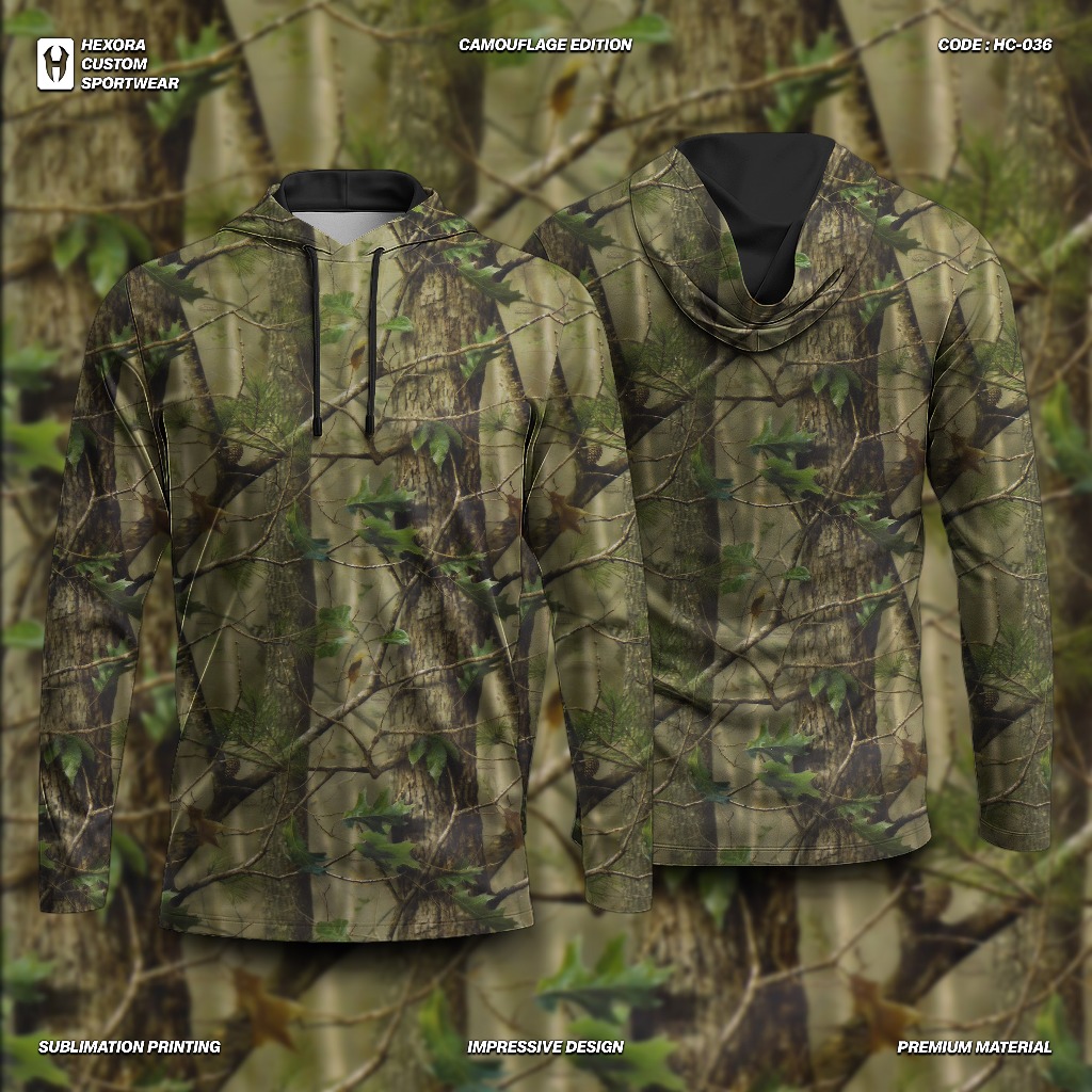 Baju Kamuflase Hunting Green