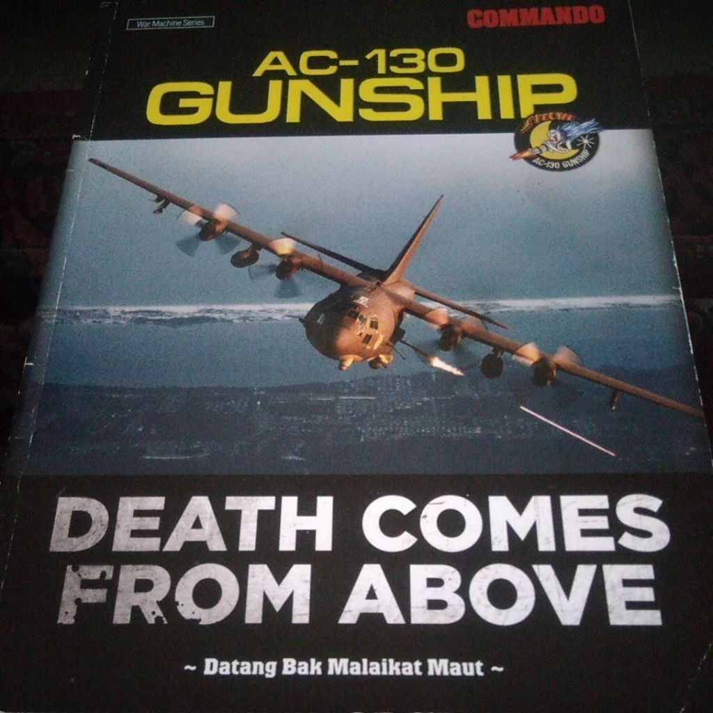 Majalah Commando War Machine Series AC-130 GUNSHIP