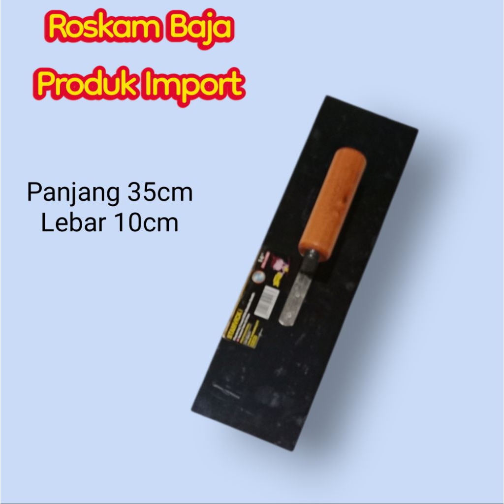 Roskam Baja Karbon ukuran 35cm - Roskam Acian Import - Ringan, Kuat & Kokoh