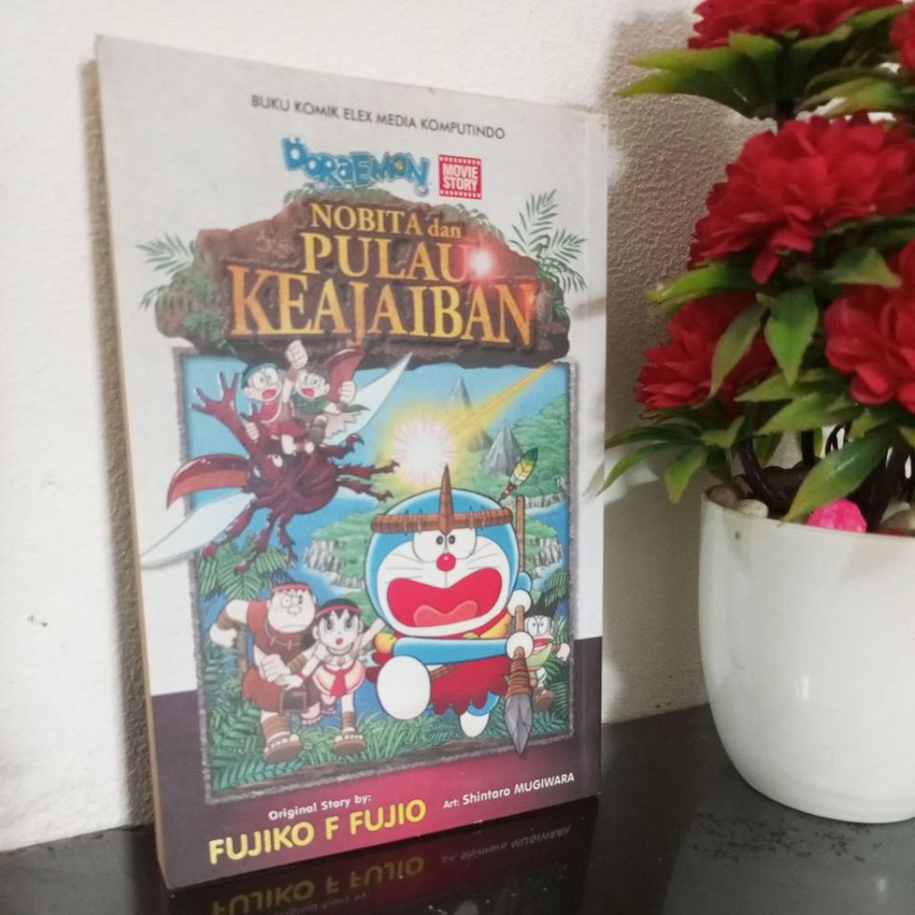 ORIGINAL BUKU KOMIK DORAEMON , NOBITA DAN PULAU KEAJAIBAN