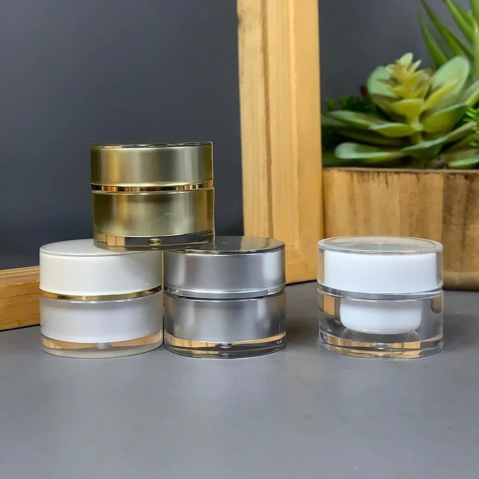 Pot cream acrylic 10gr / wadah share in jar/pot kosmetik acrylic