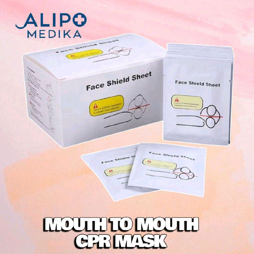 FACE SHIELD MASK CPR/ FACE MASK CPR/ FACESHIELD CPR MOUTH TO MOUTH