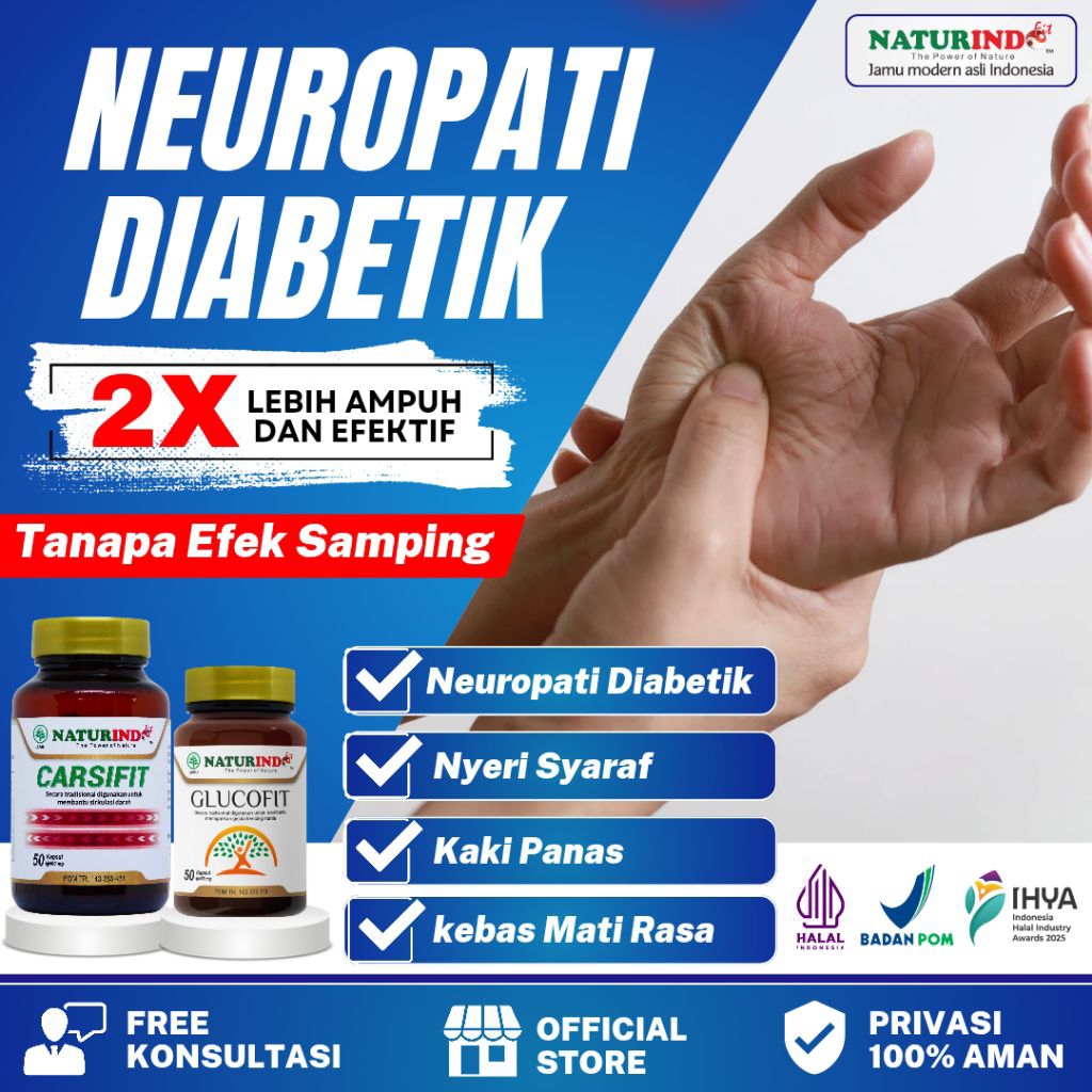 OBAT HERBAL NEUROPATHY NEUROPATI DIABETIK DIABETES PENURUN GULA DARAH PALING AMPUH
