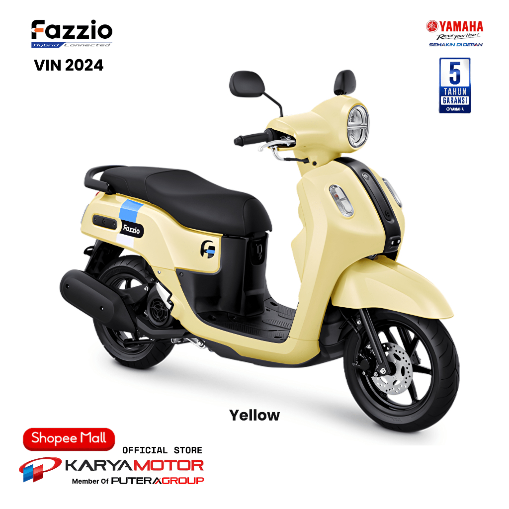 Sepeda Motor Yamaha Fazzio Neo Hybrid 2024
