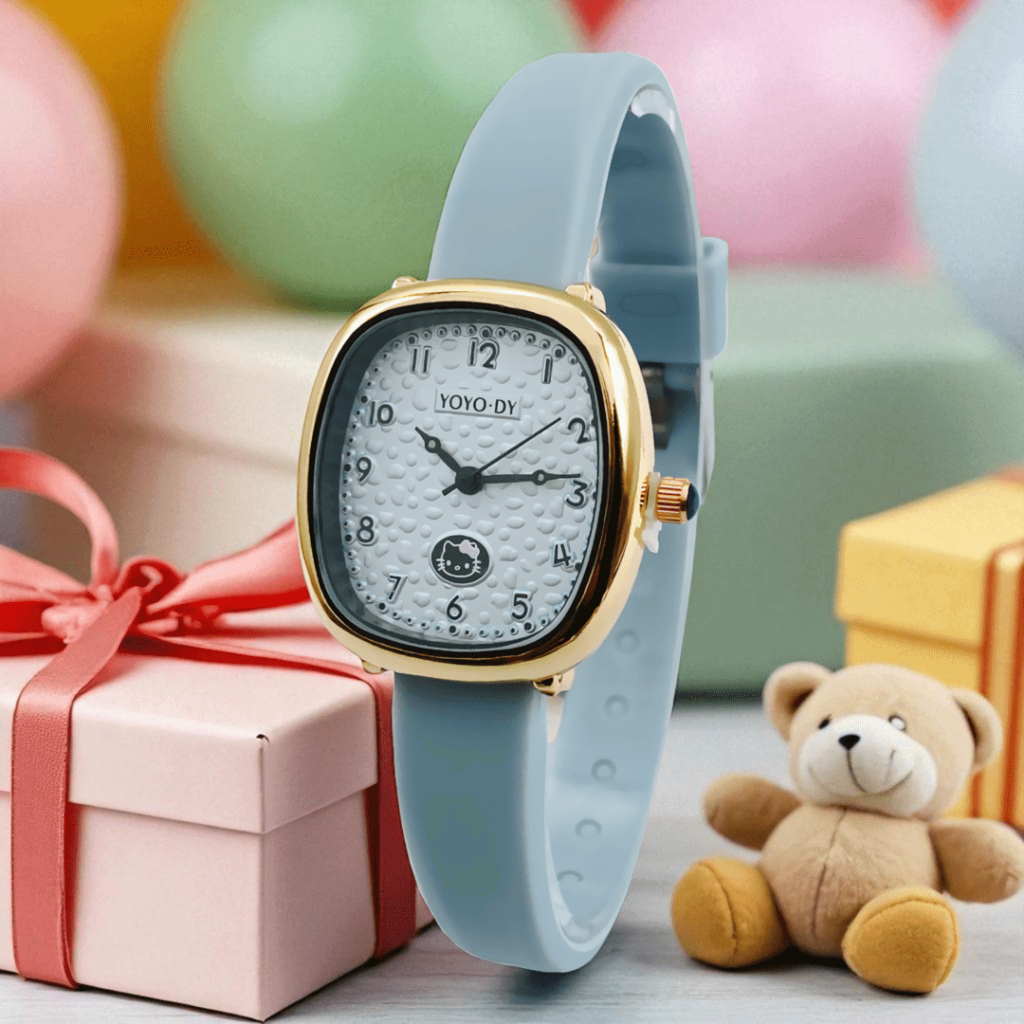 Jam Tangan Analog Kotak Casual Pria/Wanita / Jam Tangan Kotak Simple Fashion Watch Trendy (COD)