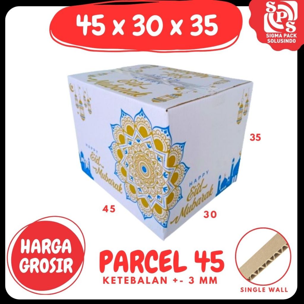 Kardus Parcel Besar 45x30x35 Super Jumbo Box Lebaran Kardus Packing Lebaran/idul Fitri/Kardus Lebara