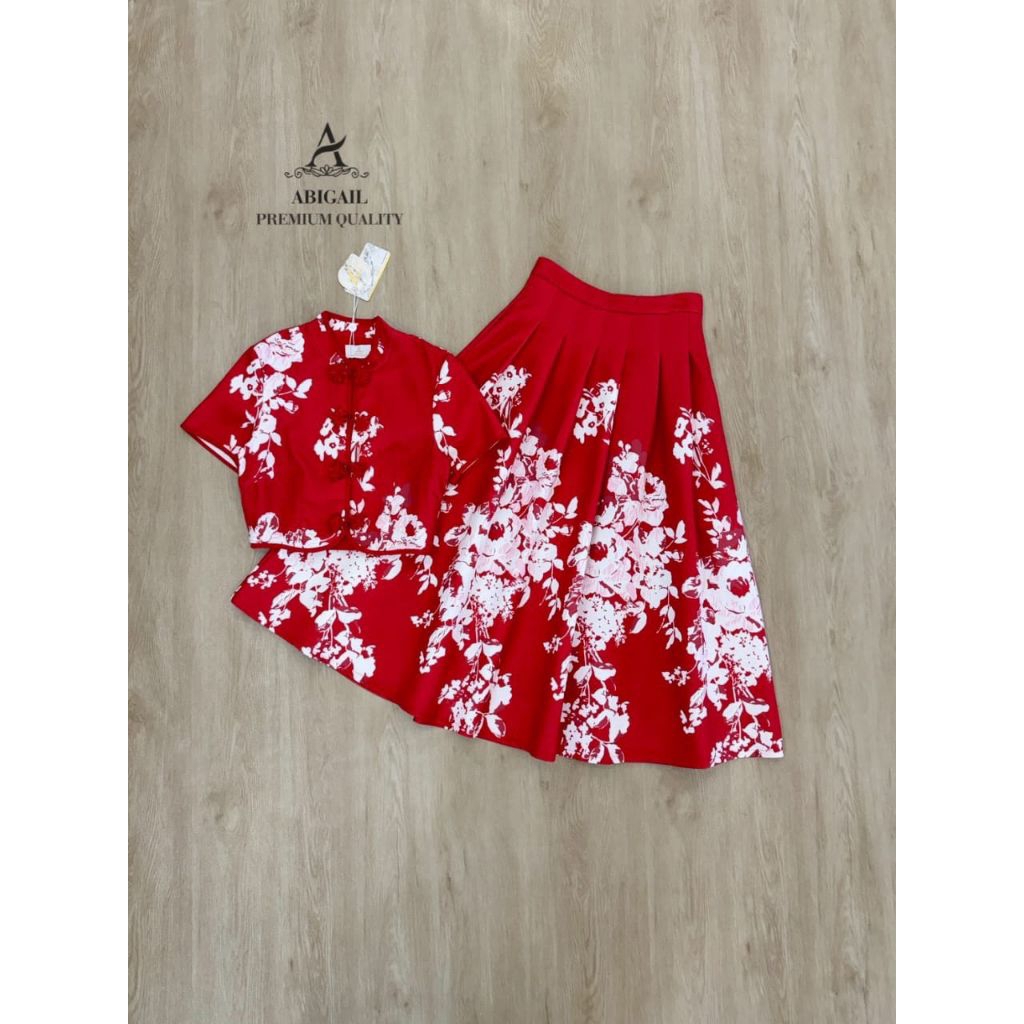 Abigail Set Cheongsam Katun Premium Bkk
